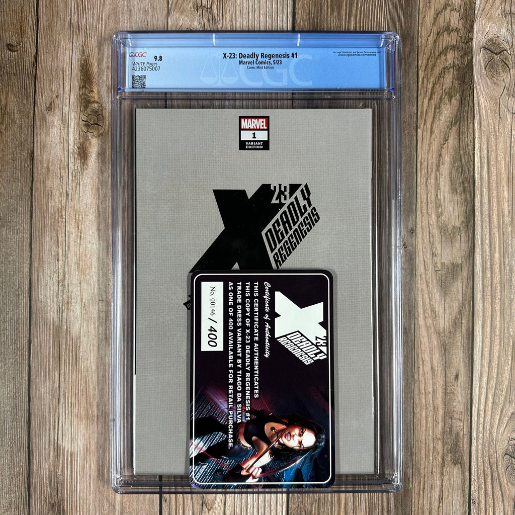 Bry's Comics *B0X4 X-23: Deadly Regenesis #1 CGC 9.8 WP Comic Mint Edition, 1st appearance of Haymaker (cert:5007)