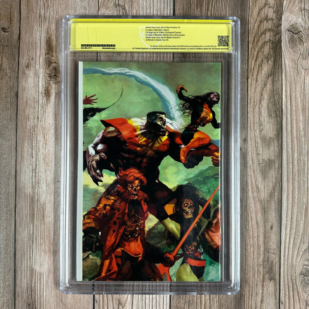 Bry's Comics *B0X5 Marvel Zombies: Dead Days #1 CBCS 9.6 WP Verified Signature of Arthur Suydam X-Men #1 homage cover, double gatefold wraparound
