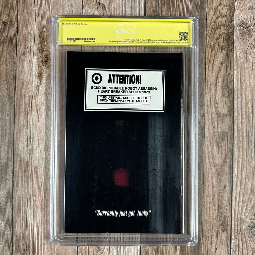 Bry's Comics *B0X5 Scud: The Disposable Assassin #1 CBCS 8.5 WP Verified Signature of Rob Schrab 1st appearance of Scud, Premiere issue of independent series