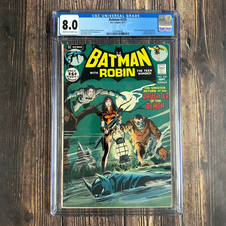 Bry's Comics Batman #235 CGC 8.0 2nd app of Ra's al Ghul