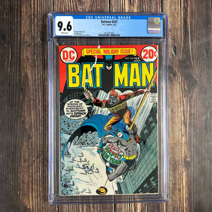 Bry's Comics * Batman #247 CGC 9.6 WP Cover art by Dick Giordano