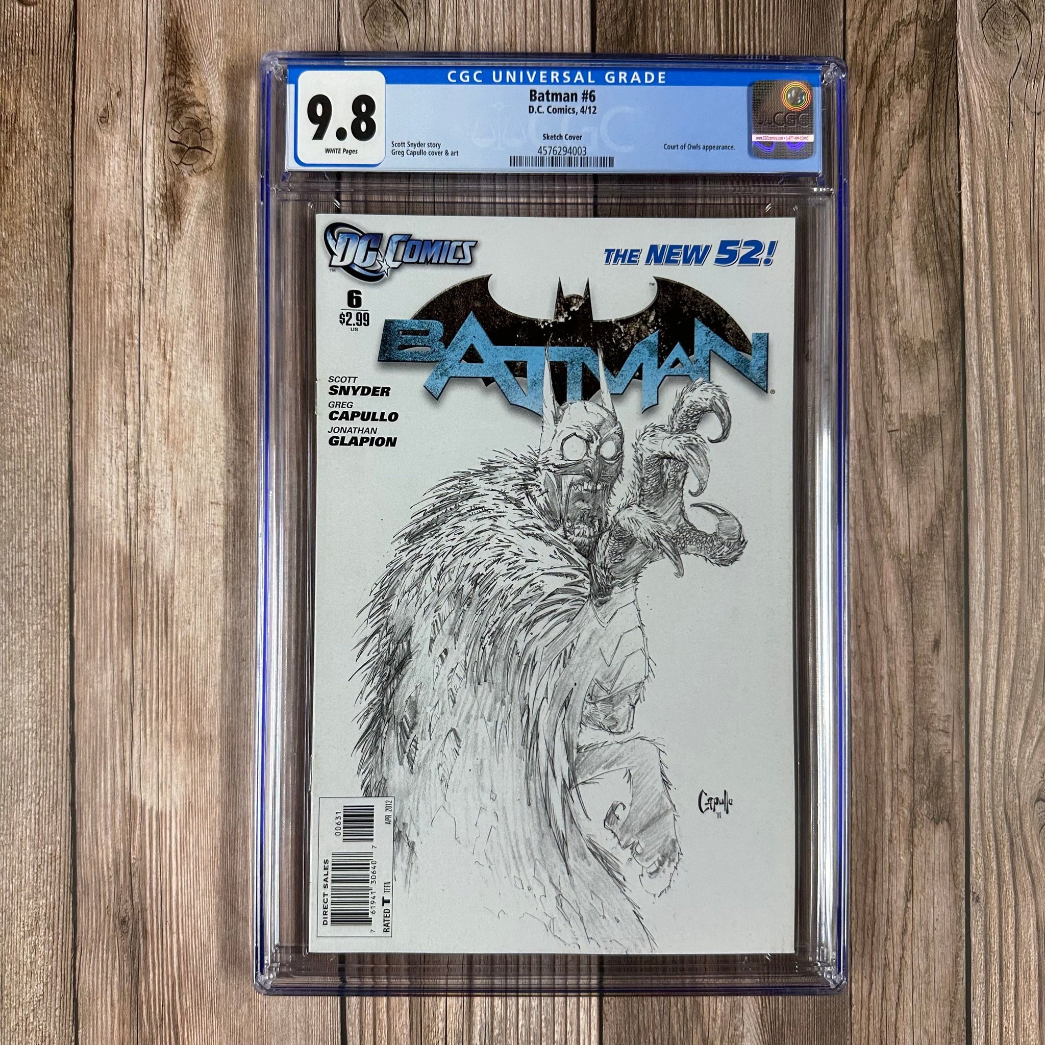 アメコミリーフ Batman #6 CGC 9.6 アメコミリーフ Batman #6 CGC 9.6 アメコミリーフ Batman #6