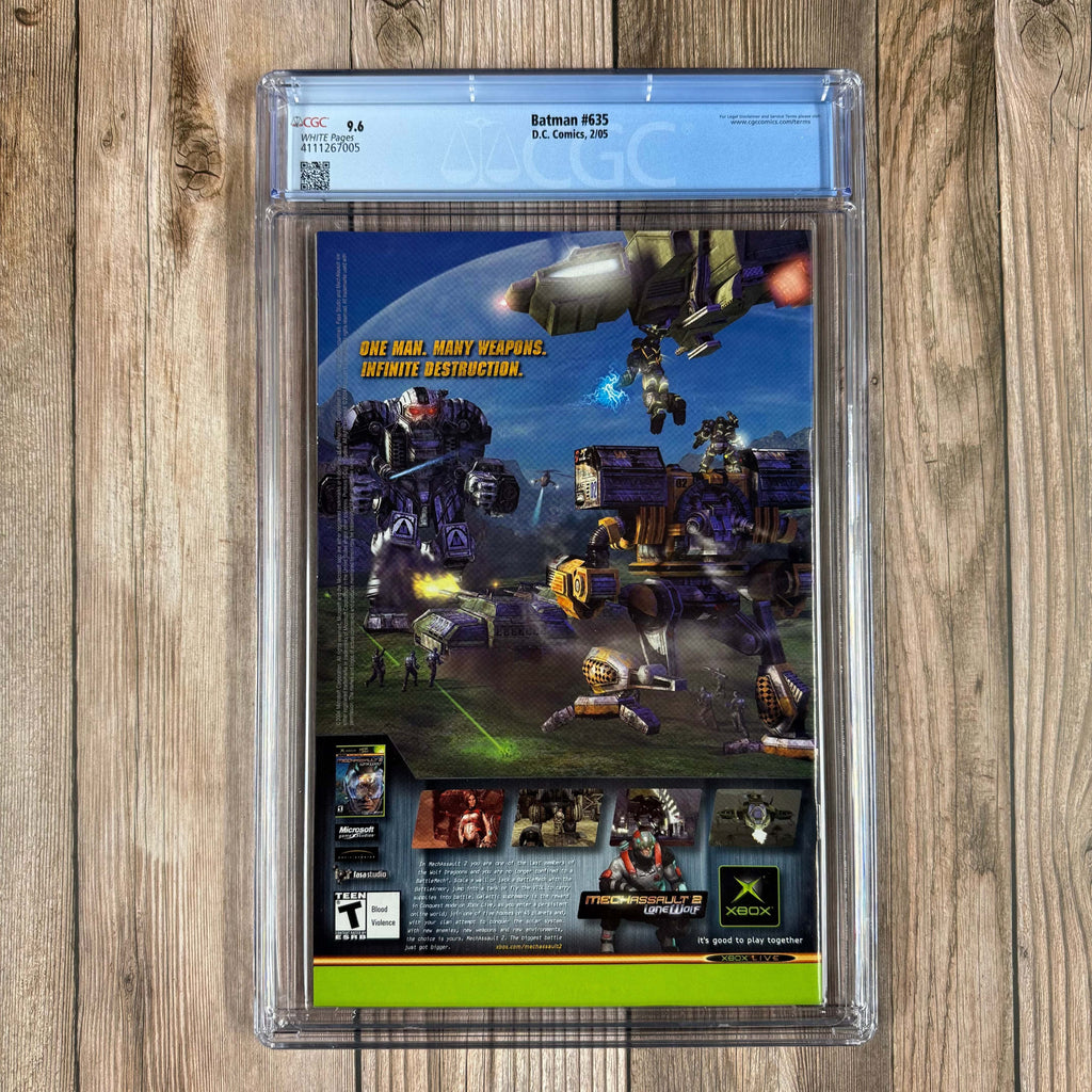 Bry's Comics Batman #635 CGC 9.6 WP 1st appearance of Jason Todd as Red Hood (Cert: 7005)