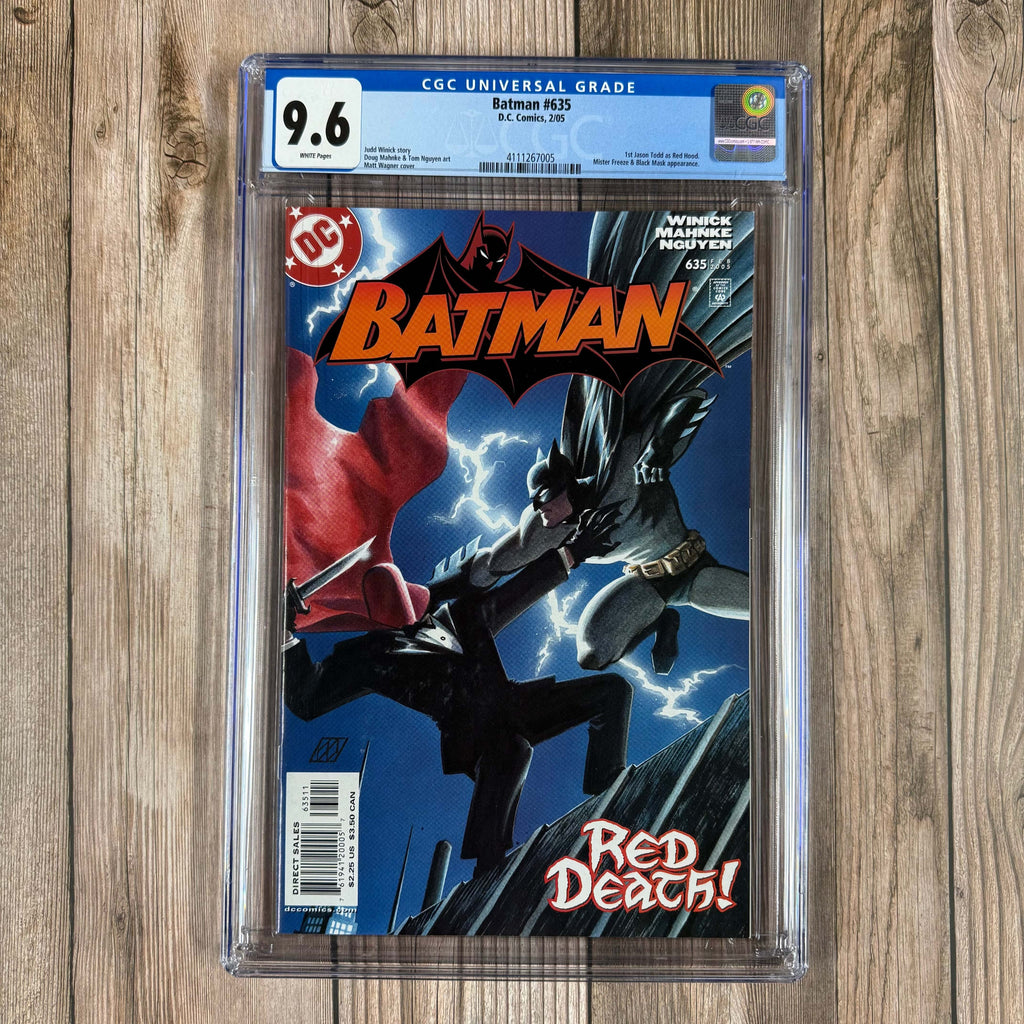 Bry's Comics Batman #635 CGC 9.6 WP 1st appearance of Jason Todd as Red Hood (Cert: 7005)