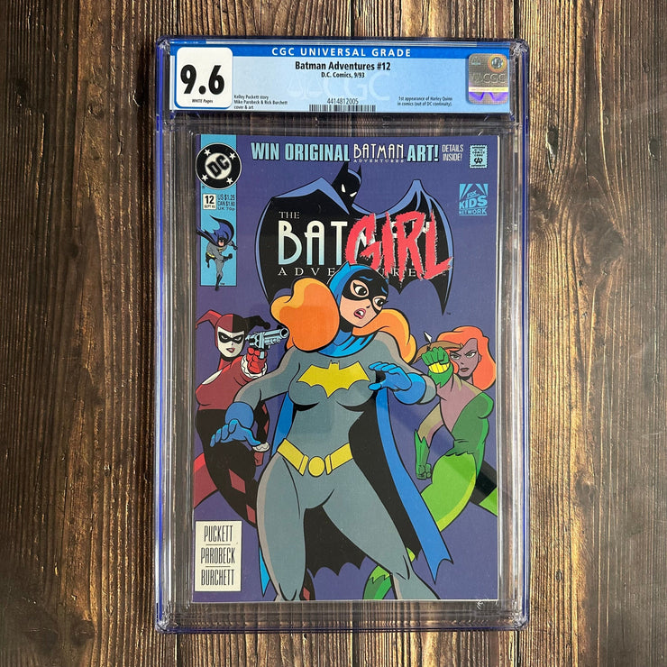 Bry's Comics Batman Adventures #12 CGC 9.6 1st appearance of Harley Quinn in a standard comic