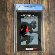 Bry's Comics Batman: Beyond the White Knight #1 CGC 9.8 Sketch Cover 1st cameo appearance of Robin (Gan)