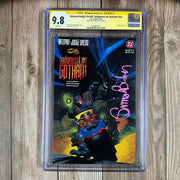 Bry's Comics Batman/Judge Dredd: Judgment on Gotham #nn CGC 9.8 WP SS Signed by Simon Bisley Wraparound Cover, The first of four Batman/Dredd stories (cert:1003)