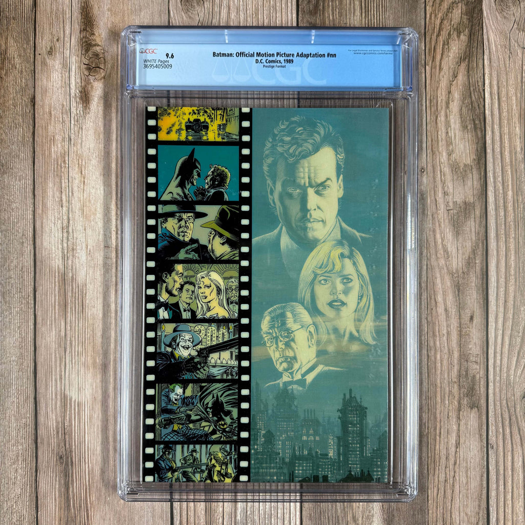 Bry's Comics Batman: Official Motion Picture Adaptation #nn CGC 9.6 WP Prestige Format, Cover Art by Jerry Ordway Writer: Dennis O'Neil (cert:5009)