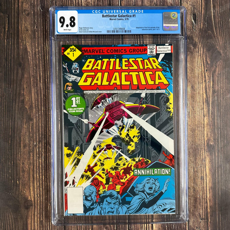 Bry's Comics Battlestar Galactica #1 CGC 9.8 Whitman edition