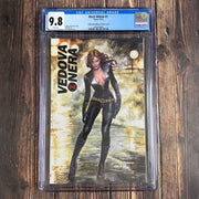 Bry's Comics Black Widow #1 CGC 9.8 Italian Edition, Variant cover art by Milo Manara