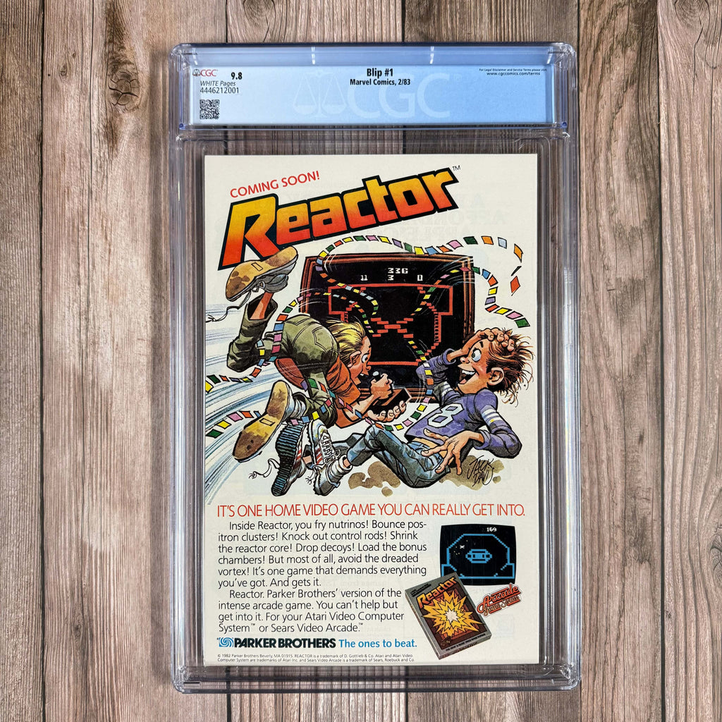 Bry's Comics Blip #1 CGC 9.8 WP 1st appearance of Super Mario and Donkey Kong in a comic book story