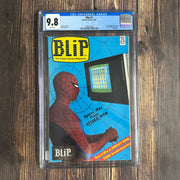 Bry's Comics Blip #2 CGC 9.8 WP , Photo Cover