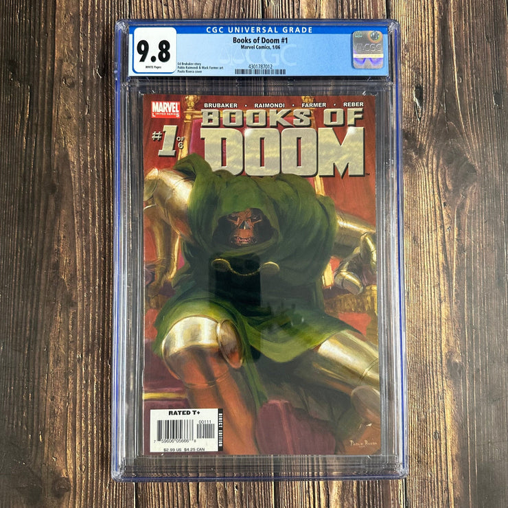 Bry's Comics Books of Doom #1 CGC 9.8 Origin of Doctor Doom series