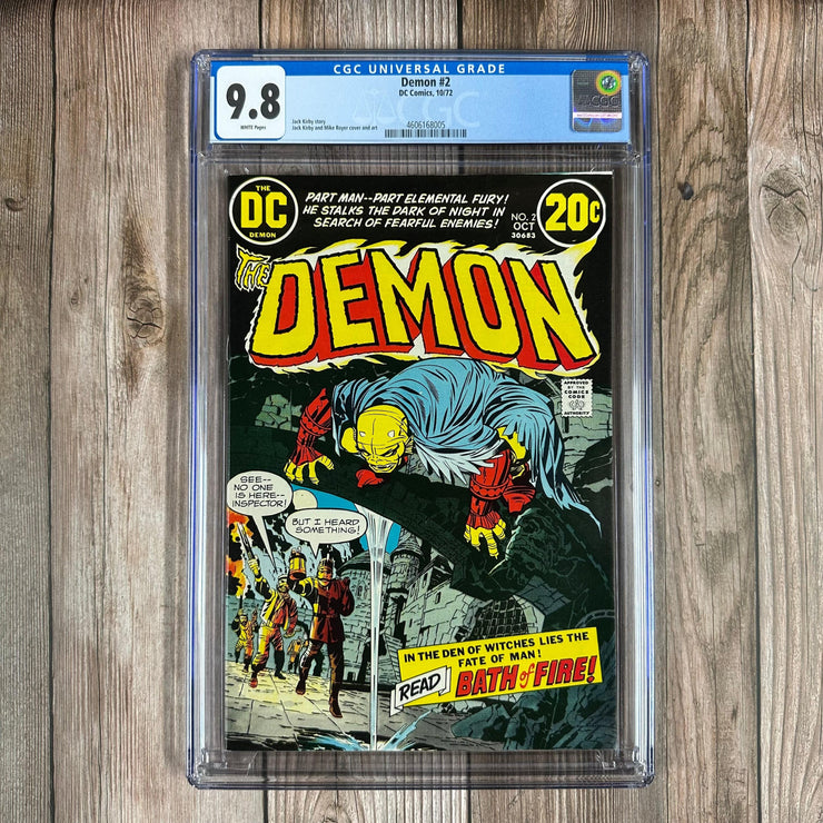 Bry's Comics *BOX01 The Demon #2 CGC 9.8 WP 2nd appearance of Etrigan the Demon