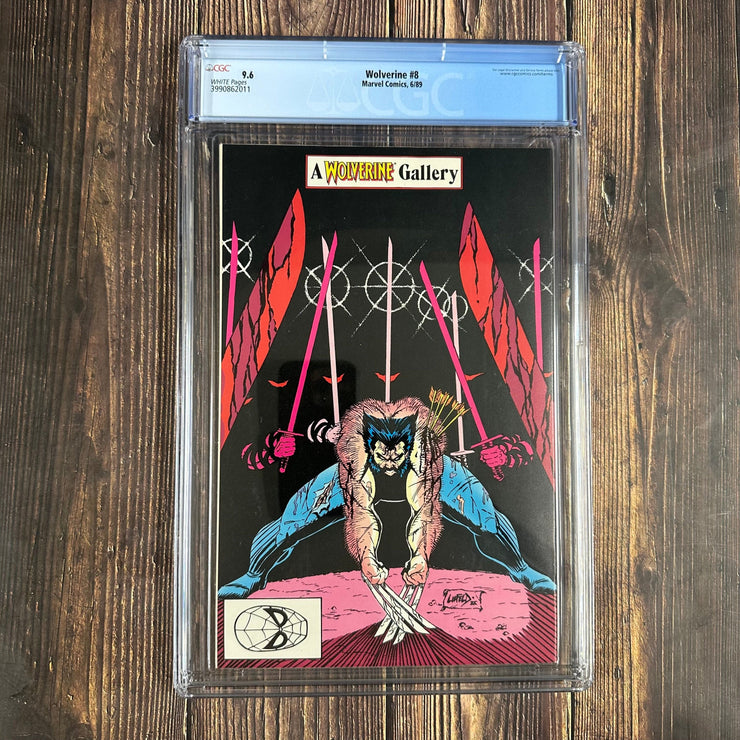 Bry's Comics *BOX02 Wolverine #8 CGC 9.6 WP ICONIC Cover Art by John Buscema featuring Wolverine and the Hulk as his Joe Fixit persona