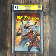 Bry's Comics BOX1- Marvel Comics #1000 CGC 9.8 WP, Signature Series, Signed by by Rob Liefeld !