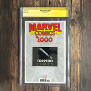 Bry's Comics BOX1- Marvel Comics #1000 CGC 9.8 WP, Signature Series, Signed by by Rob Liefeld !