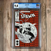 Bry's Comics *BOX1 Spawn #300 CGC 9.8 WP Fourth printing, 1st Cameo She-Spawn, Reaper Debut, Cover art inspired by The Amazing Spider-Man #300