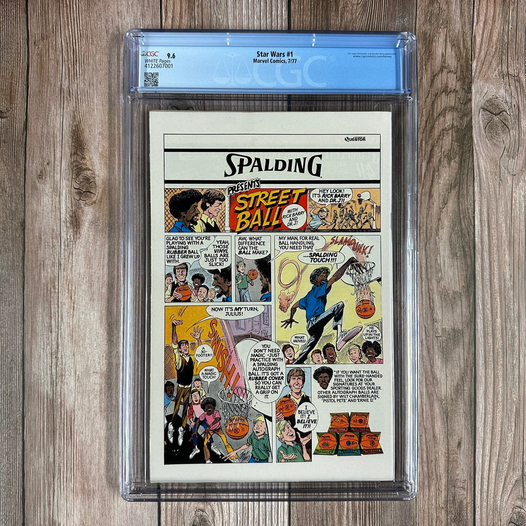 Bry's Comics *BOX1 Star Wars #1 CGC 9.6 WP 1st appearance of Darth Vader, Luke Skywalker, Leia, C-3PO, R2-D2 & more