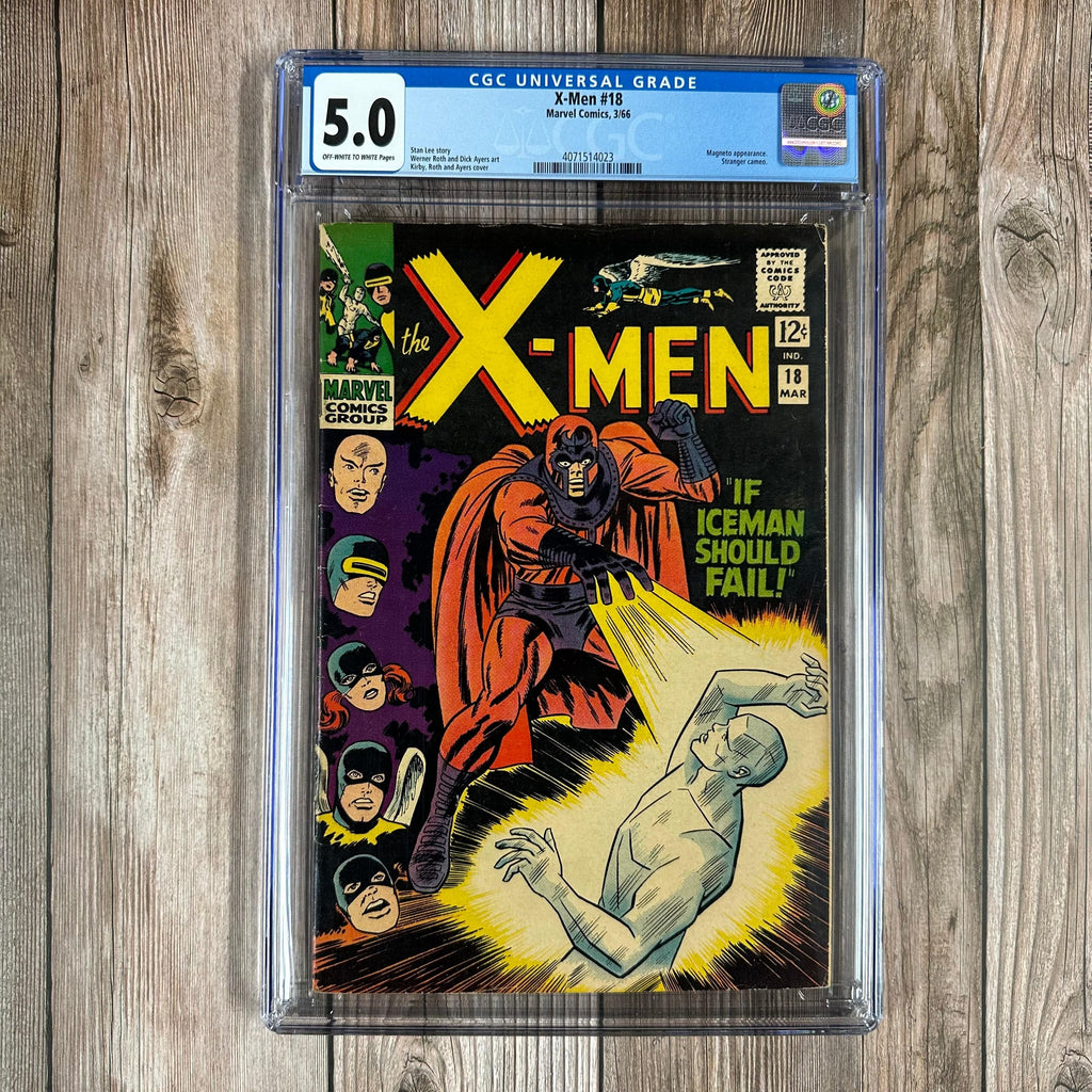 Bry's Comics *BOX1 Uncanny X-Men #18 CGC 5.0 Classic Werner Roth Cover Art
