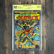 Bry's Comics Box10/9- Astonishing Tales #25 CBCS 8.0 , Verified Signature: Rick Buckler, 1st appearance of Deathlok, and Major Ryker