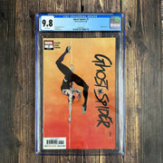 Bry's Comics Box10/9- Ghost-Spider #7 CGC 9.8 WP,  Cool Cover art by Paul Pope