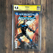 Bry's Comics Box10/9-  Nightwing #1 CGC 9.8 WP, Variant Cover, Signature Series, Signed by Tim Seeley, 1st appearance of Raptor