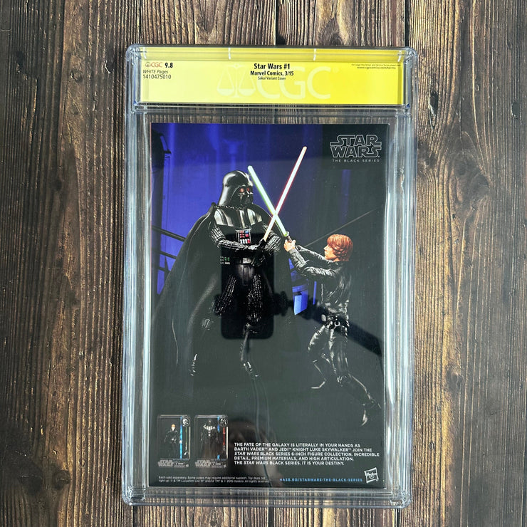 Bry's Comics Box10/9- Star Wars #1 CGC 9.8 WP, Sakai Variant Cover, Signature Series, Signed by Stan Sakai