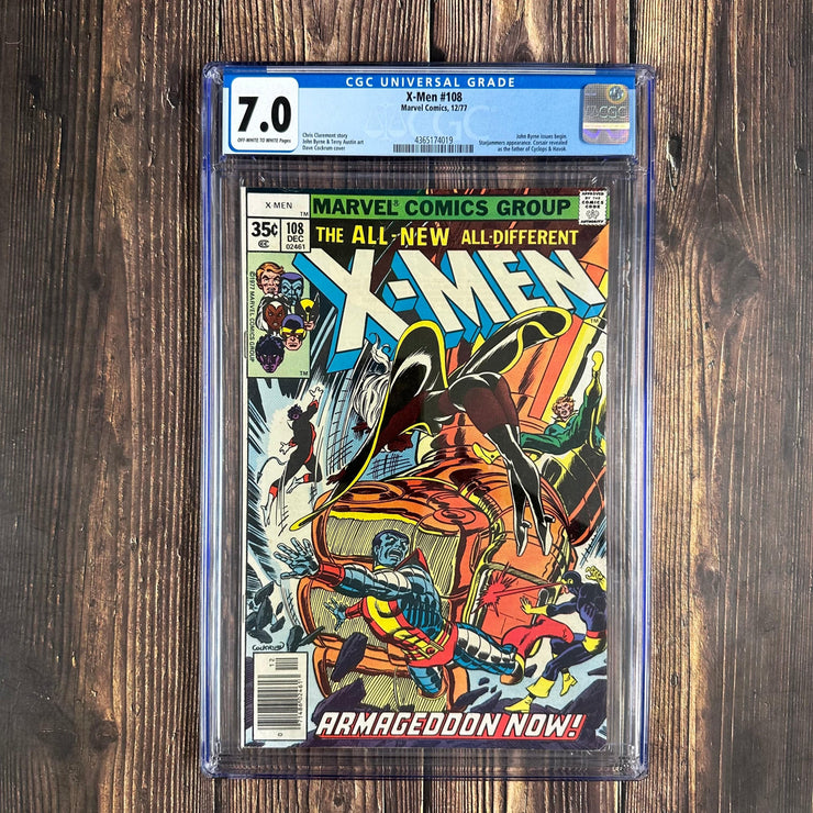 Bry's Comics Box10/9- Uncanny X-Men #108 CGC 7.0 1st John Byrne artwork on the X-Men title