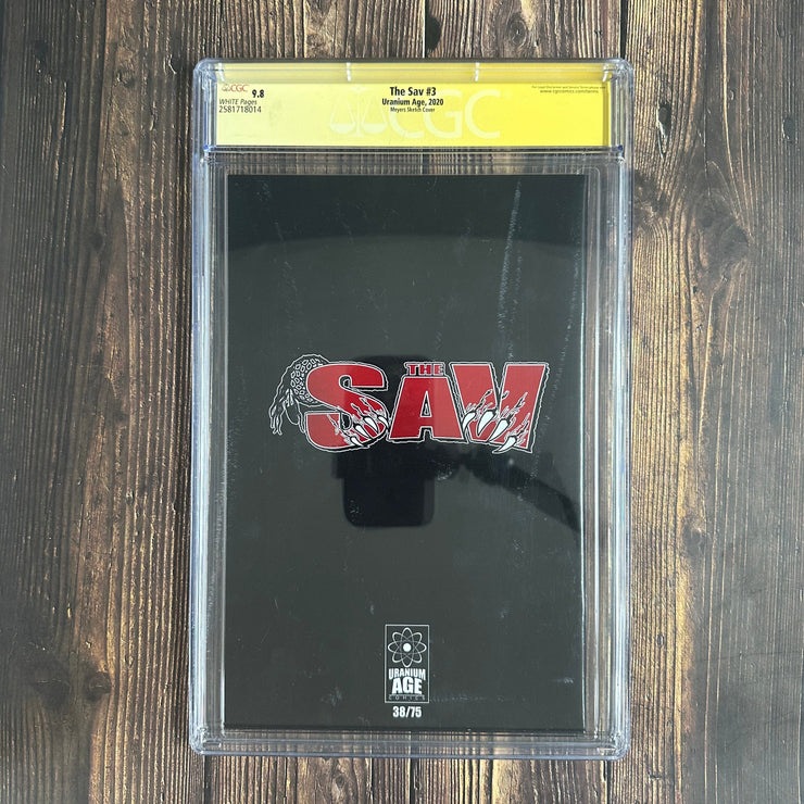 Bry's Comics BOX2- The Sav #3 CGC 9.8 WP, Signature Series,  Signed and Sketch By Jonboy Meyer !