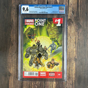 Bry's Comics BOX4-All-New Marvel Now! Point One #1 CGC 9.6 WP, 1st full appearance of Kamala Khan as Ms. Marvel in-story !