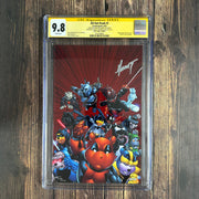 Bry's Comics BOX5- All Out Pooh #1 CGC 9.8 WP, Signature Series, Signed and Sketched by Marat Mychaels ! Numbered 100/100 !