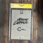 Bry's Comics BOX5-Extreme Carnage Alpha #1 CGC 9.8 WP, Signature Series, Signed by Clayton Crain !