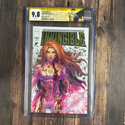 Bry's Comics BOX5- Invincible #2 CGC 9.8 WP, Signature Series, Signed by Tyler Kirkham !