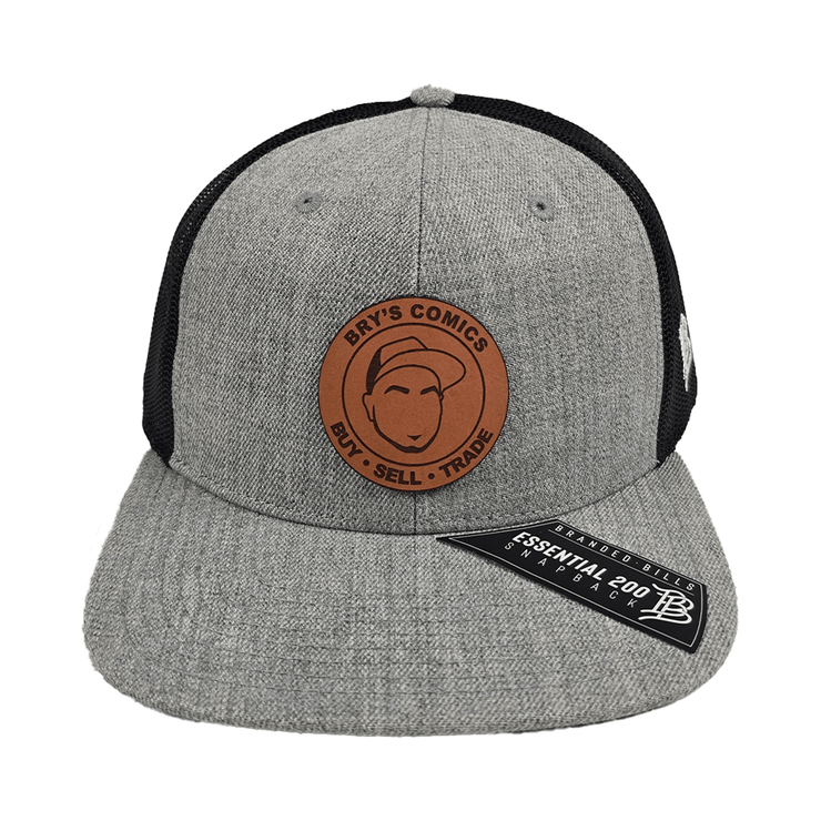 Bry's Comics Bry's Comics Snapback Grey Hat! (Add to any order for $20)