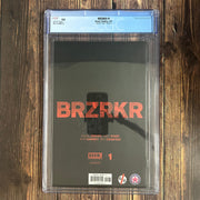 Bry's Comics BRZRKR #1 CGC 9.8 Rahzzah "Virgin" Edition A