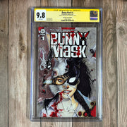 Bry's Comics Bunny Mask #1 CGC 9.8 SS WP Third Eye Comics Edition Signed by Zoe Lacchei (Cert: 3008)