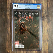Bry's Comics Carnage USA #1 CGC 9.8 WP Second printing cover by Clayton Crain