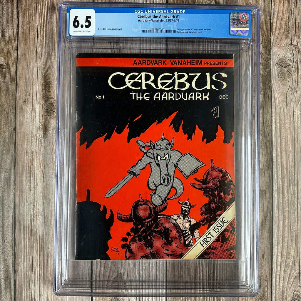 Bry's Comics Cerebus the Aardvark #1 CGC 6.5 1st appearance of Cerebus the Aardvark