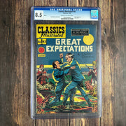 Bry's Comics *  Classics Illustrated #43 CGC 8.5 Referenced in Seduction of the Innocent, led to establishing the Comics Code Authority