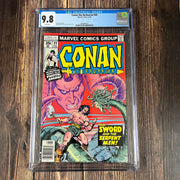 Bry's Comics Conan the Barbarian #89 CGC 9.8 WP Cover by John Buscema!