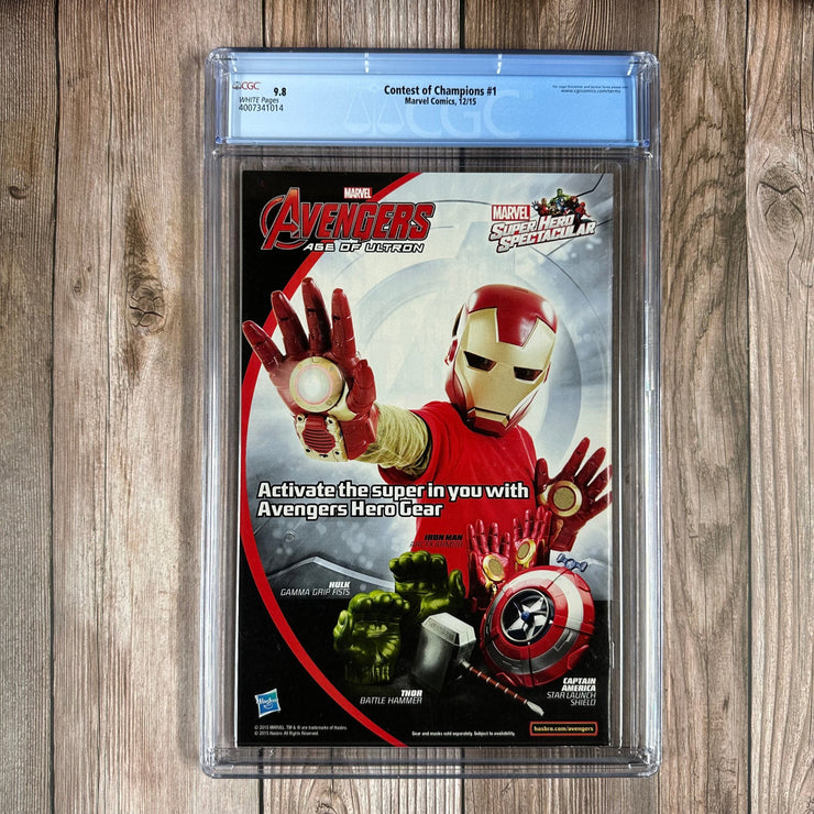 Bry's Comics Contest of Champions #1 CGC 9.8 WP 1st Appearance of White Fox & Guillotine