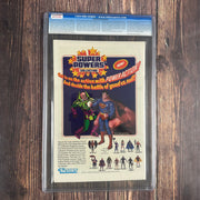 Bry's Comics Crisis on Infinite Earths #8 CGC 9.6 WP ICONIC Cover by George Perez, Death of Flash, Barry Allen, NEWSSTAND EDITION