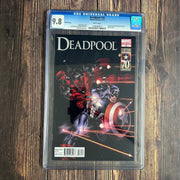 Bry's Comics Deadpool #34 CGC 9.8 Variant cover art by Ed McGuinness