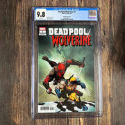 Bry's Comics Deadpool / Wolverine #1 CGC 9.8 WP 1:50 Capullo Variant Cover