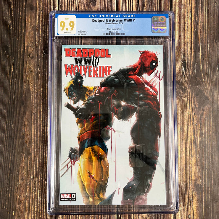 Bry's Comics Deadpool & Wolverine: WWIII #1 CGC 9.9 Trinity Comics Edition