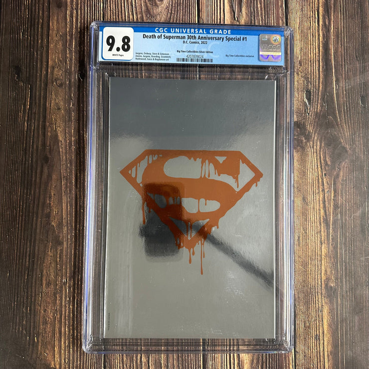 Bry's Comics Death of Superman 30th Anniversary Special #1 CGC 9.8 1st appearance of Doombreaker