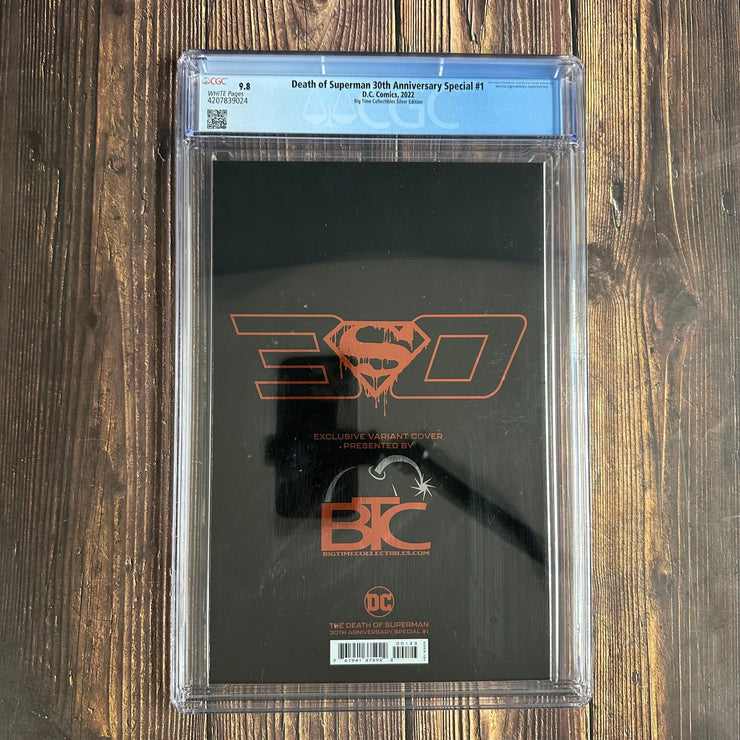 Bry's Comics Death of Superman 30th Anniversary Special #1 CGC 9.8 1st appearance of Doombreaker