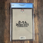 Bry's Comics Demon Days: Cursed Web #1 CGC 9.8 WP  1:100 Variant Cover by Jenny Frison