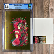 Bry's Comics Department of Truth #1 CGC 9.8 WP – 4th Printing, Scott's Collectables & Tiny Onion exclusive, Virgin Gold Foil Cover by Peach Momoko Variant B, COA 340/400